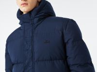 Мужская утеплённая куртка Lacoste с капюшоном