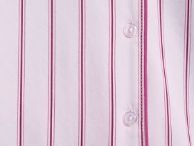 Рубашка пижамная в полоску, Розовый