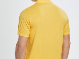 Однотонное поло из хлопка