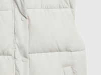 Жилет с капюшоном, Бежевый