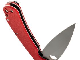 Складной нож Daggerr Sting XL beadblast, сталь VG-10, рукоять Red G10