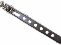 Нож складной LionSteel SR1 V (VIOLET), сталь Sleipner Satin Finish, рукоять титан по технологии SOLID®, фиолетовый