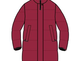 Пальто женское пуховое BASK