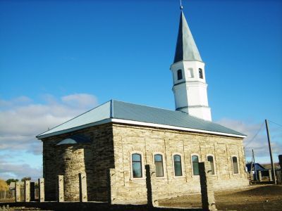 Мечеть с минаретом