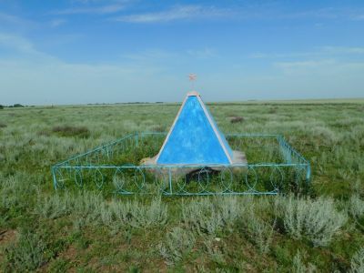 Братская могила советских воинов, погибших в период Сталинградской битвы