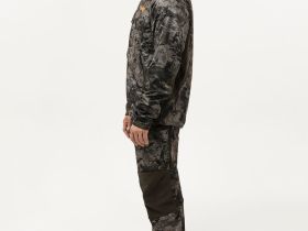 Костюм Remington Stalker Renewed Black Camo с мембраной Climatic Pro