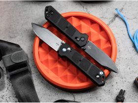 Складной нож Boker Kihon DC 2.0, сталь D2, рукоять GFN, черный
