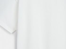 Футболка оверсайз из плотного хлопка, Белый