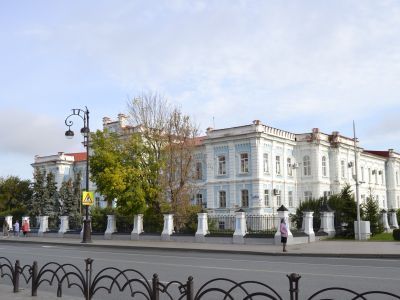 Александровское реальное училище. Здание, где учились советский государственный деятель Л.Б.Красин, писатель М.М.Пришвин, Герой Советского Союза Н.И.Кузнецов