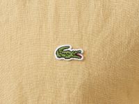 Мужская льняная рубашка Lacoste с коротким рукавом