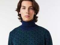 Мужской свитер Lacoste Contrast Collar Monogram