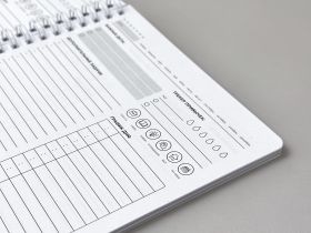 Планер ежедневник недатированный DoYourLine "Мрамор", А5, 166 страниц