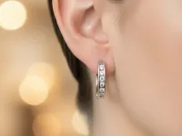 Серьги из серебра э0612сг05152100