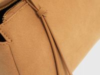 Сумка из искусственной замши, Бежевый