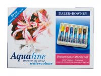 Набор акварели Daler-Rowney "AQUAFINE" в тубах 6 цв*8 мл