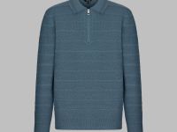 Джемпер с воротником-поло