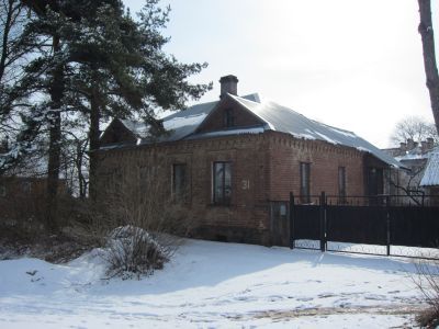 Усадьба городская Репина В.П. Главный дом. Хозяйственная постройка