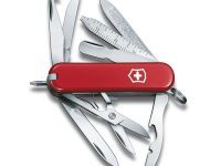 Нож перочинный Victorinox MiniChamp, сталь X55CrMo14, рукоять Cellidor®, красный