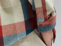 Рубашка из хлопковой фланели в клетку