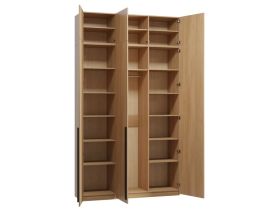 Распашной шкаф Кимбол 3.1-170x300 Дуб Барбера