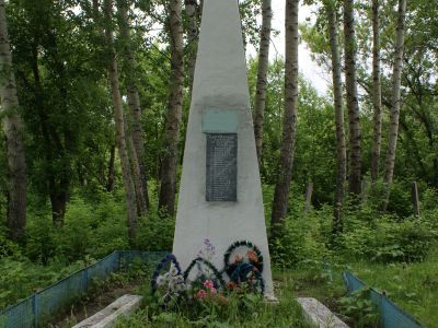 Братская могила партизан-жертв колчаковщины