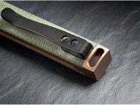 Складной нож Boker Kaizen, сталь D2, рукоять Green Canvas Micarta