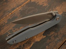 Складной нож CJRB Centros, сталь D2, рукоять G10, Blue