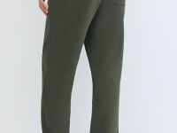 Базовые джоггеры из трикотажа, Зеленый