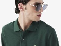 Мужская рубашка-поло Lacoste L.12.12 с длинным рукавом