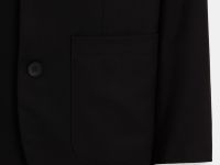 Однобортный пиджак прямого кроя