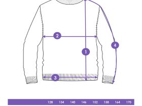 Свитер трикотажный для девочек