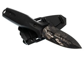 Туристический нож N.C.Custom Grave 2.0, сталь AUS-8, рукоять эластрон