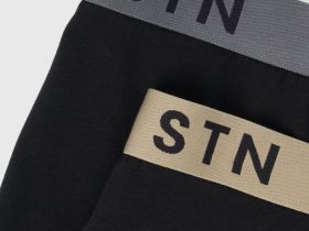 Трусы-транки, 2 шт., Черный