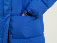 Стеганая утепленная куртка с капюшоном