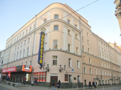 Здание оперного театра Зимина, в котором в 1918 и 1921 гг. Ленин Владимир Ильич выступал на различных заседаниях и конференциях