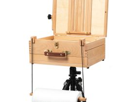 Этюдный ящик FE-L5N с креплением на фотоштатив, бук