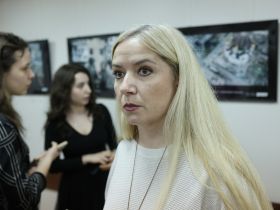 Центральный Дом Журналиста и Русская Гуманитарная Миссия представили фотовыставку о работе волонтёров в Донбассе
