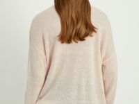 Оверсайз джемпер из мохера и шерсти