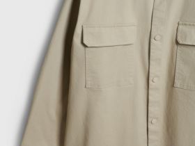 Текстильная рубашка, Бежевый