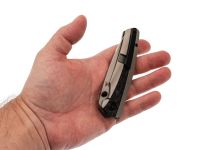 Складной нож Kansept Raven, сталь CPM 20CV, рукоять титан серый