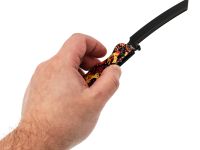 Складной нож Daggerr Begemot Slim Khokhloma, сталь VG-10, рукоять G10