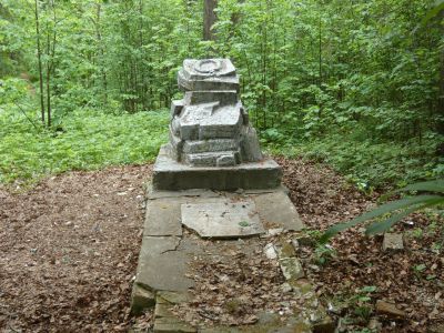 Могила лесовода А.Е. Теплоухова