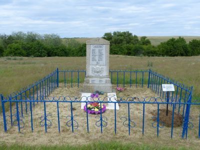 Братская могила советских воинов, погибших в период Сталинградской битвы