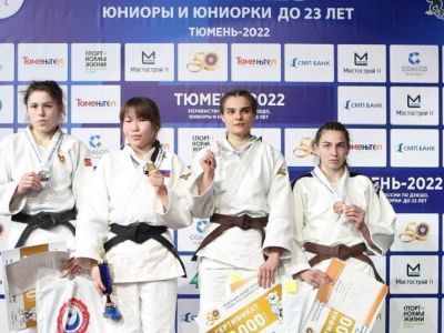 Дзюдоистки Якутии отметились золотой и бронзовой медалями первенства России до 23 лет