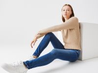 Женские джинсы Lacoste облегающего кроя