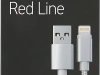 Кабель Red Line Tech USB/Apple Lightning 1 м Чёрный