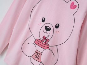 Пижама с длинным рукавом для девочки