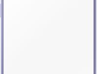 Чехол Samsung Clear Edge Cover Tab A8 прозрачный с фиолетовой рамкой