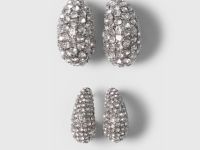 Серьги, 2 пары, Серебряный