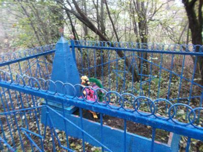 Могила старшего лейтенанта В.Г. Филатова – одного из руководителей подпольной группы